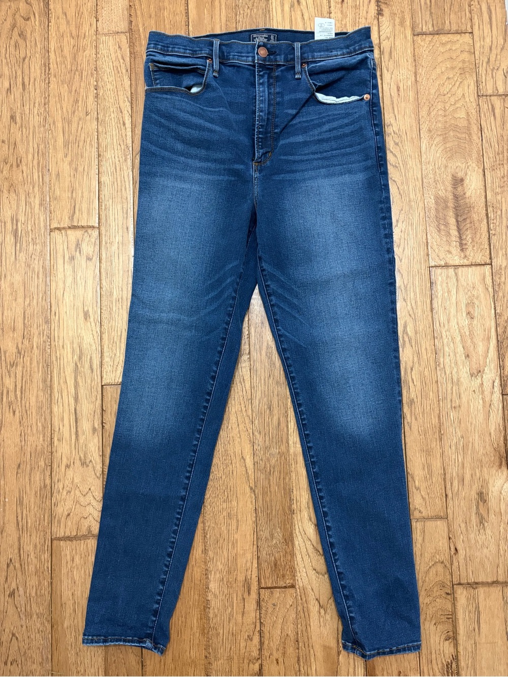 Abercrombie Dark Blue Skinny Jeans